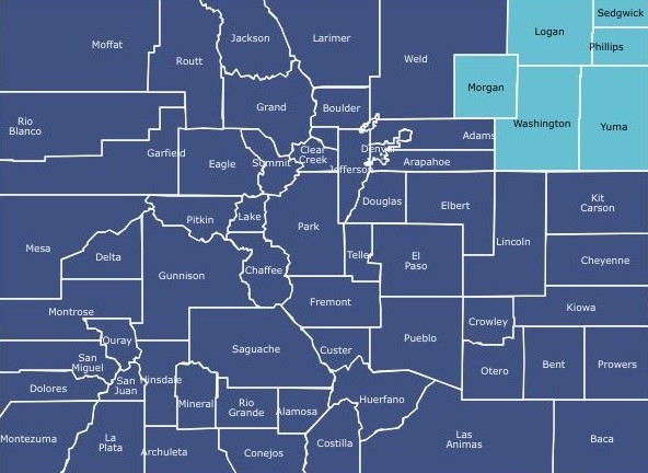 HSR 1: Logan, Morgan, Phillips, Sedgwick, Washington and Yuma Counties