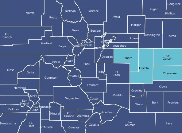 HSR 5: Cheyenne, Elbert, Kit Carson and Lincoln Counties