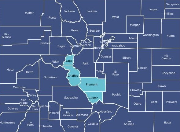 HSR 13: Chaffee, Custer, Fremont and Lake Counties