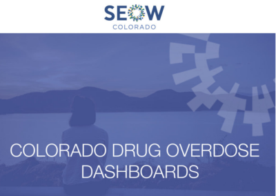 Colorado Drug Overdose Dashboards